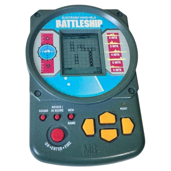 Milton Bradley Battleship Electronic Handheld Game 4633 - Picture 1 of 3